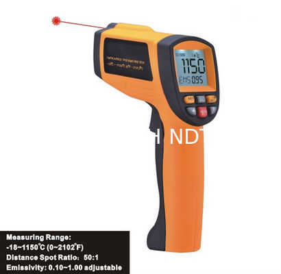 Porcelana Infrared temperature detector, digital thermometric indicator, Laser Infrared Thermometer IR1150A proveedor