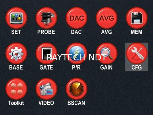 Ultrasonic testing equipment Digital ultrasonic flaw detector Ultrasound flaw detector RFD820 proveedor