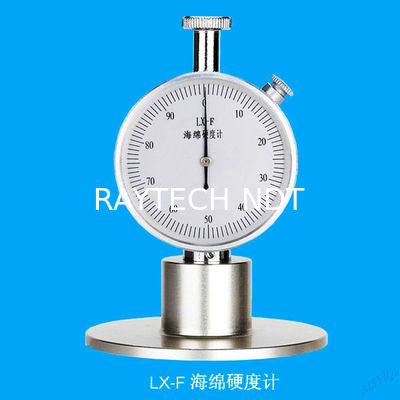 shore durometer tester, shore F durometer, sponge hardness tester, foam hardness meter proveedor