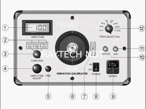 Vibration Calibrator, Calibrate Vibration Meter, Vibration Analyzer, Vibration Tester VMC-5000 proveedor