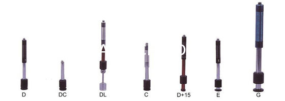 Leeb Digital Portable Hardness Tester, LCD Display, Impact Device D, Metal hardness measure proveedor