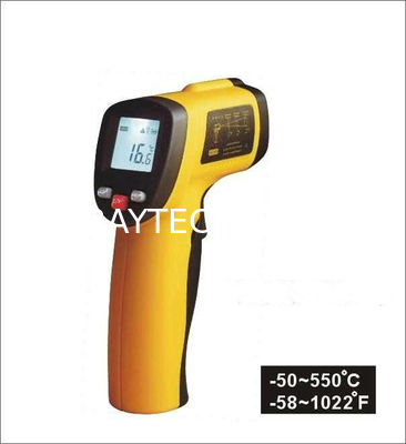 Temperature range -50 ~ 550℃ Non Contact Laser Infrared Thermometer, Digital and portable proveedor