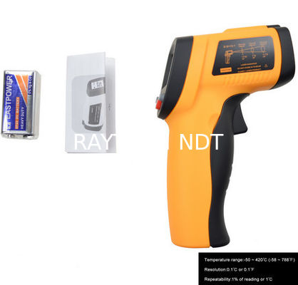 Temperature range -50 ~420℃ safe laser IR thermometer, Non-contact Infrared Thermometer IR300 proveedor