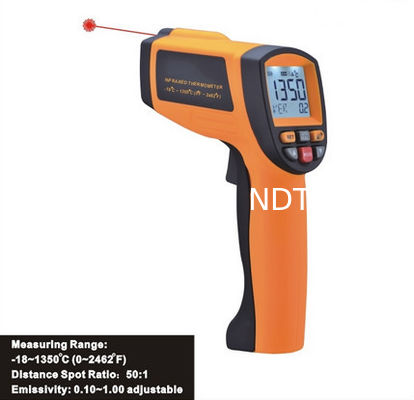 Infrared temperature instrument, safe non-contact Laser Infrared Thermometer IR1350 proveedor