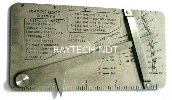 Pipe pit gage, Digital welding gage, Welding seam gauge, Inspection mirror, Ultrasonic Flaw Detector proveedor