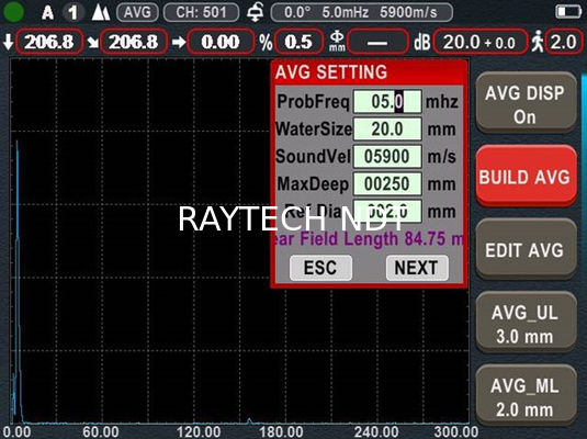Long Battery Life and Online Software Updates for Ultrasonic Flaw Detector RFD670 proveedor