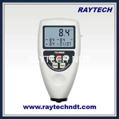 Coating Thickness Gauge Meter with range 0~12mm, Digital Backlight Display TG-8650F proveedor